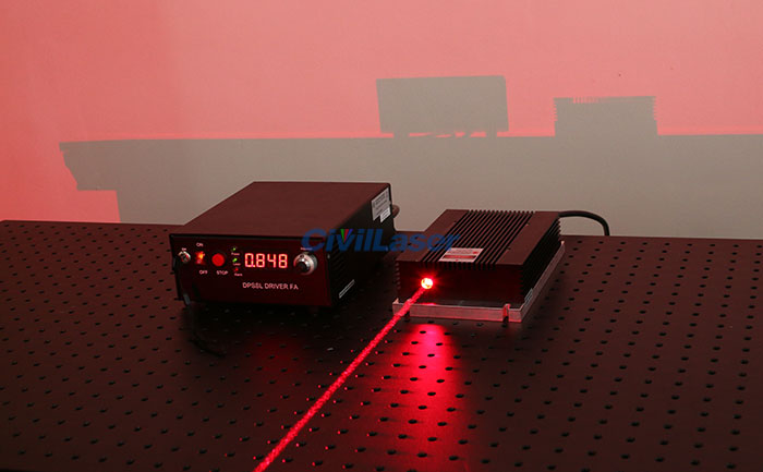 633nm semiconductor laser